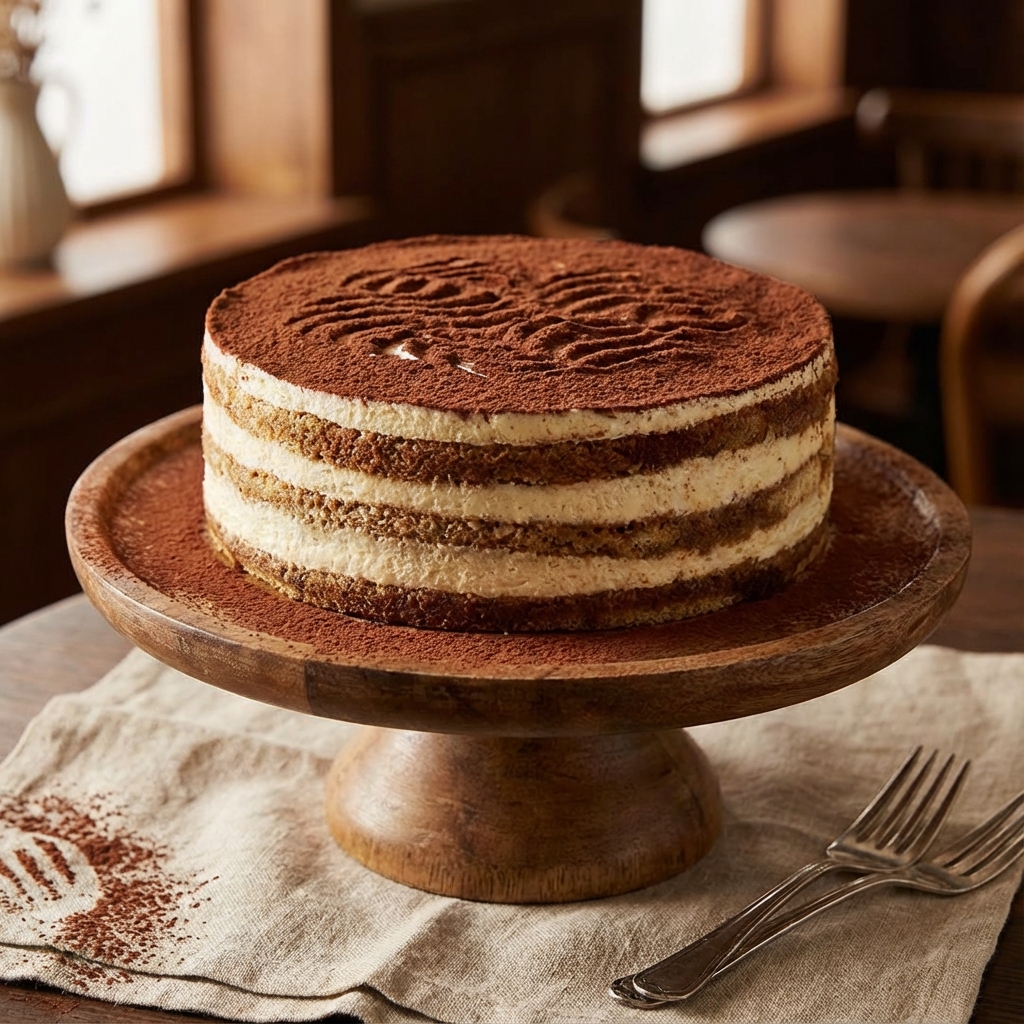 Tiramisu Đắng Nhẹ